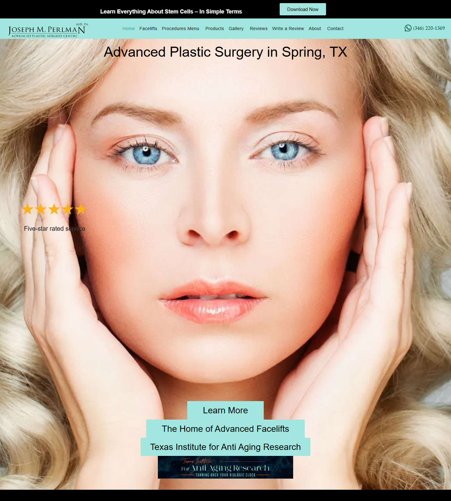 Advanced Plastic Surgery Centre — Advanced Plastic Surgery Centre website homepage (Spring, TX plastic & cosmetic surgery)