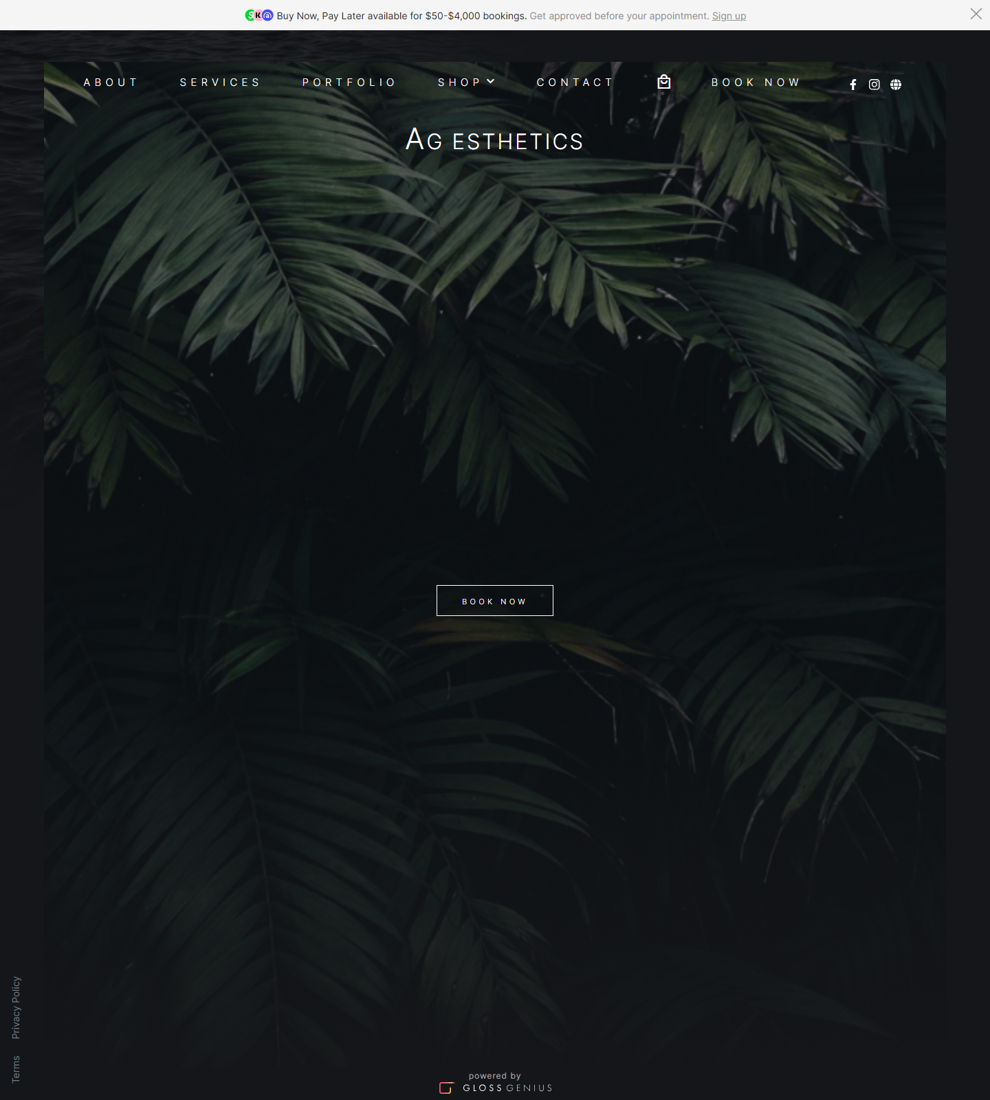 AG Esthetics — AG Esthetics website homepage (Spring, TX plastic & cosmetic surgery)