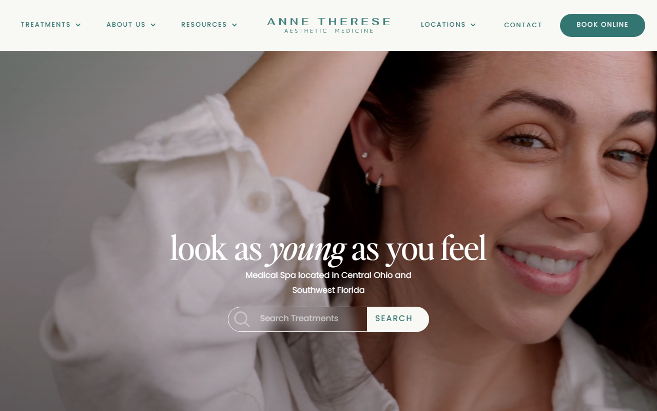 Dr. Anne Therese — Anne Therese Aesthetic Medicine Cape Coral website homepage (Cape Coral, FL plastic & cosmetic surgery)
