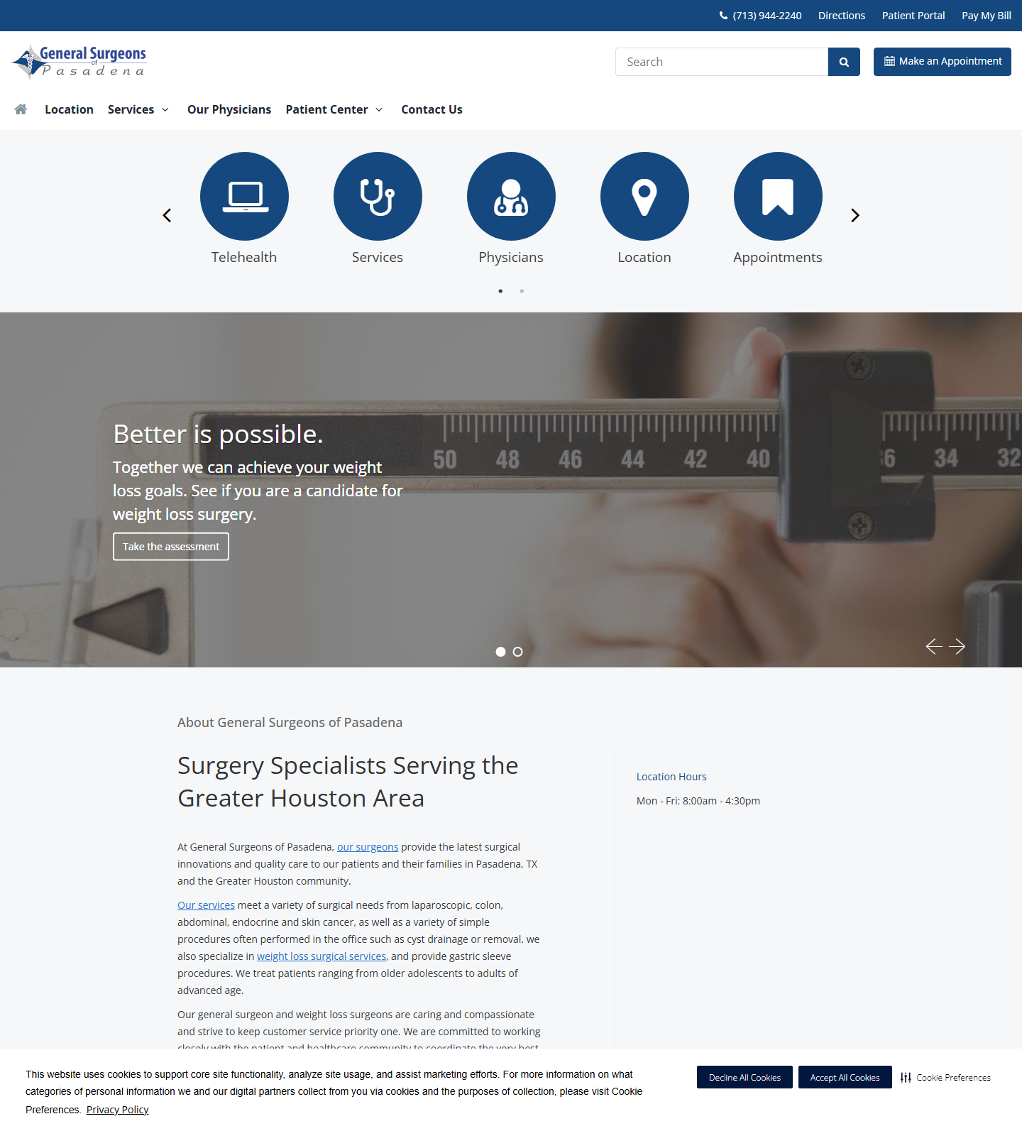 David Gelber, MD — David Gelber, MD website homepage (Pasadena, TX plastic & cosmetic surgery)