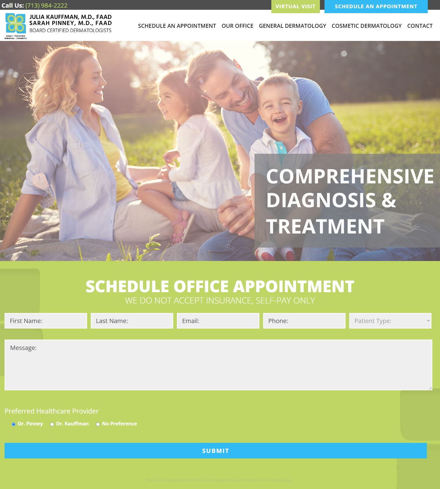 Julia A Kauffman, M.D. — Julia A Kauffman, M.D. website homepage (Houston, TX plastic & cosmetic surgery)
