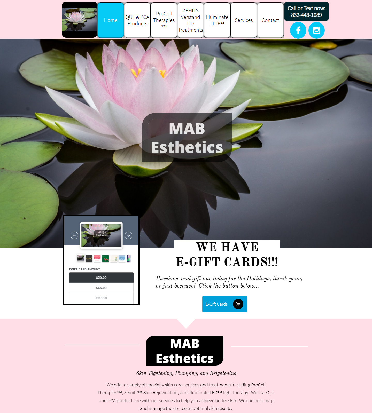MAB Esthetics — MAB Esthetics website homepage (Humble, TX plastic & cosmetic surgery)